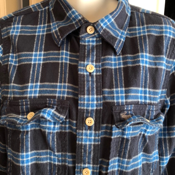 Abercrombie & Fitch Muscle Plaid Shirt - Picture 2 of 4